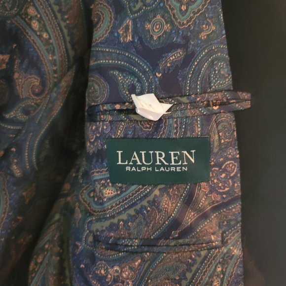 Lauren Ralph Lauren Black Velvet Blazer - Picture 5 of 7